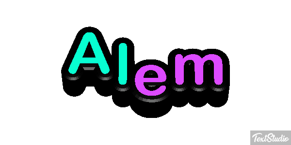 Alem Text effect