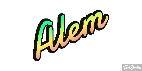 Alem Text effect
