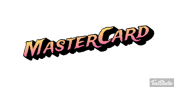 MasterCard Effetto testo