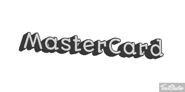 MasterCard Effetto testo