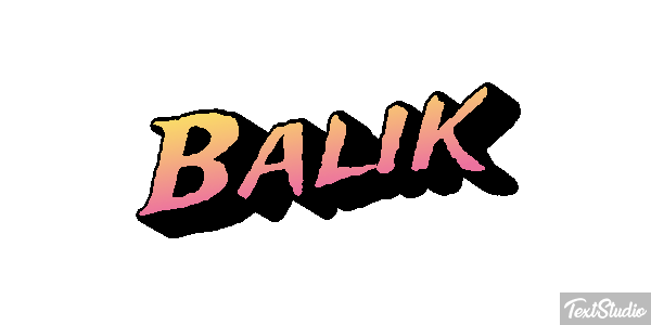 Balık Metin efekti