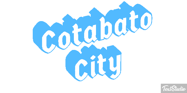 Cotabato City Efekt tekstowy