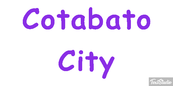 Cotabato City Efekt tekstowy