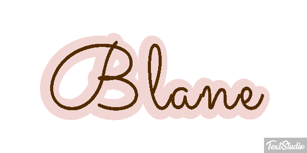 Blane Text effect