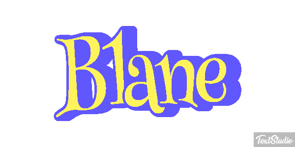 Blane Text effect