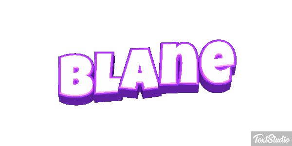 Blane Text effect