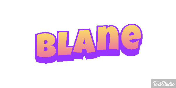 Blane Text effect