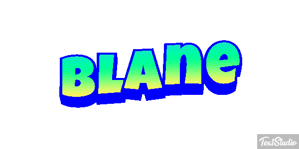 Blane Text effect
