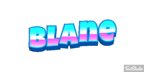 Blane Text effect