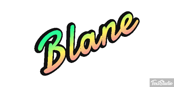 Blane Text effect