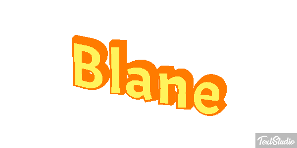 Blane Text effect