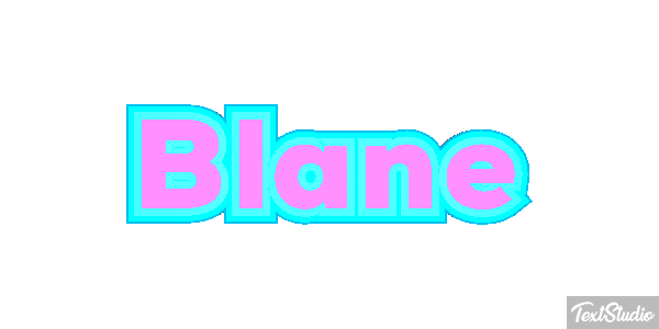Blane Text effect
