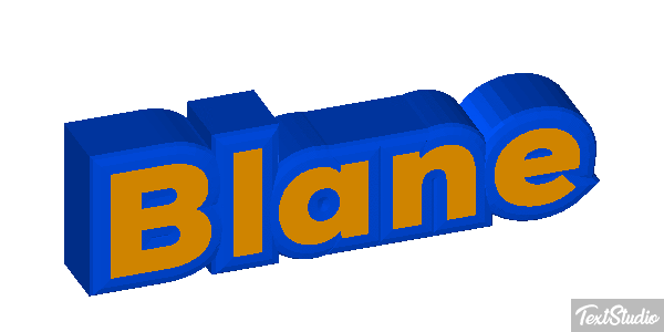 Blane Text effect