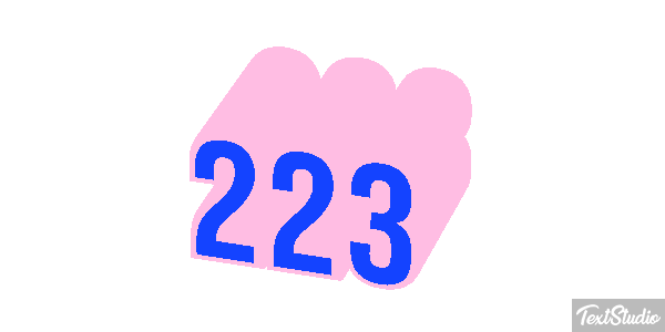 223 Texteffekt