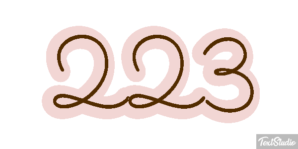223 Texteffekt