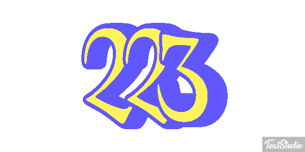 223 Texteffekt