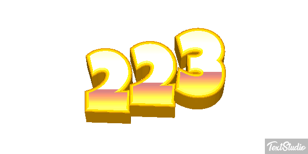 223 Texteffekt