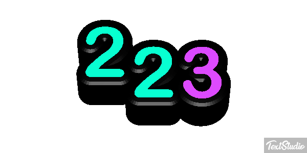 223 Texteffekt