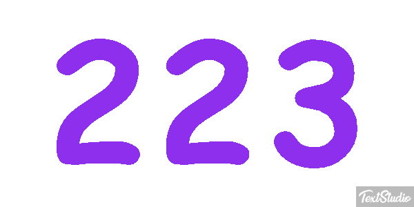 223 Texteffekt