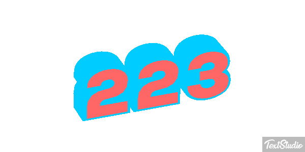 223 Texteffekt