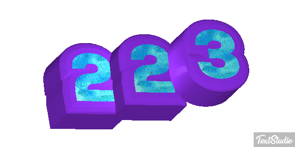 223 Texteffekt