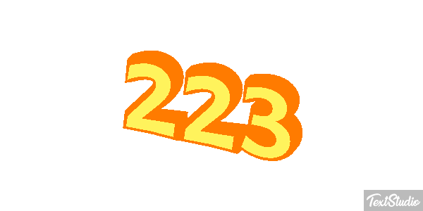 223 Texteffekt