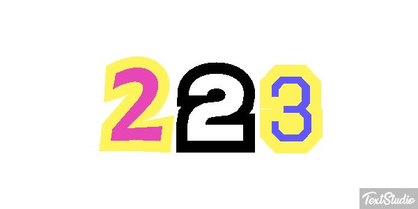 223 Texteffekt