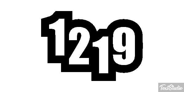 1219 Text effect