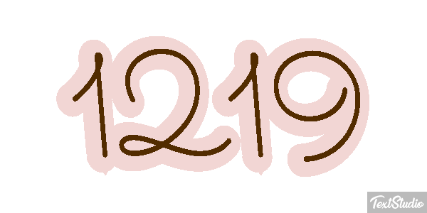 1219 Text effect