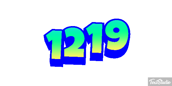 1219 Text effect
