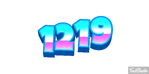 1219 Text effect