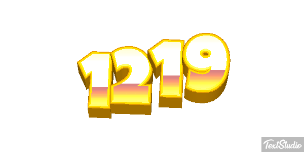 1219 Text effect