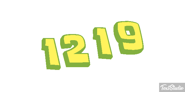 1219 Text effect