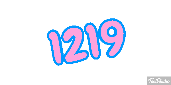 1219 Text effect