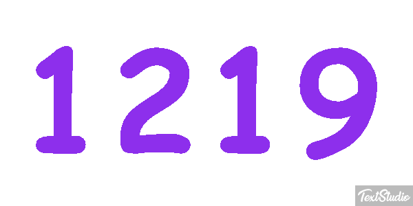 1219 Text effect
