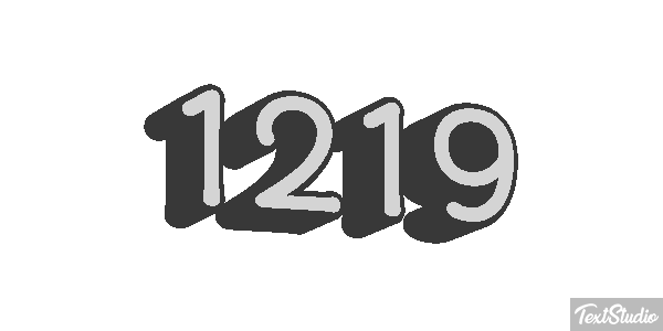 1219 Text effect