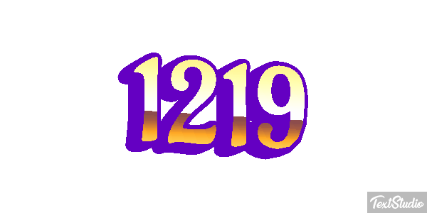 1219 Text effect