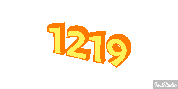 1219 Text effect
