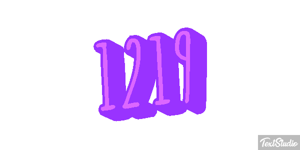 1219 Text effect