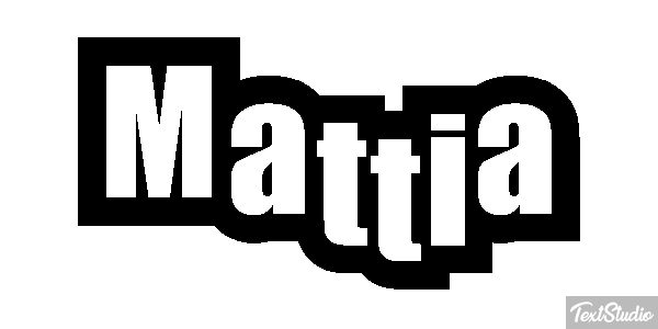 Mattia Effetto testo