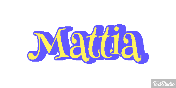 Mattia Effetto testo