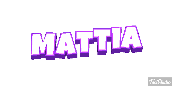Mattia Effetto testo