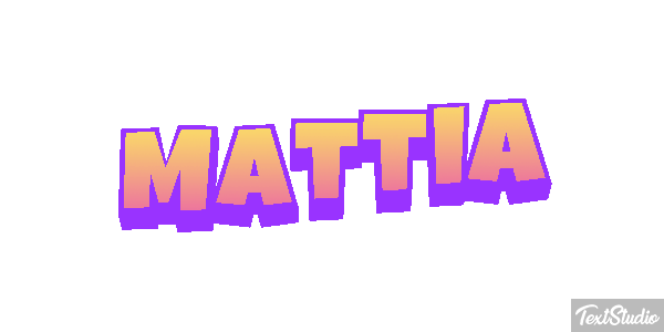 Mattia Effetto testo