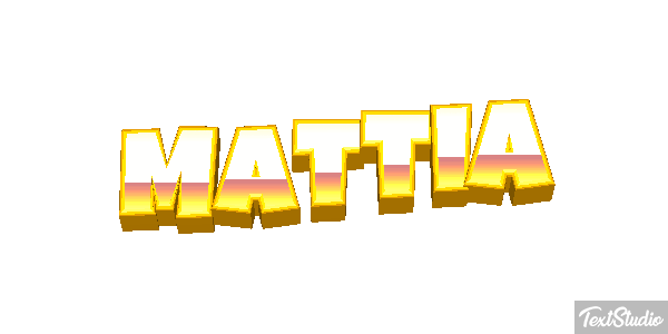 Mattia Effetto testo