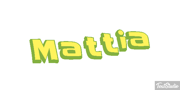 Mattia Effetto testo