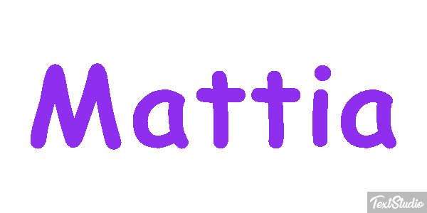 Mattia Effetto testo