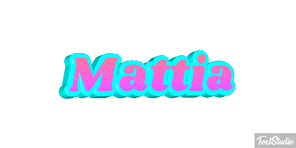 Mattia Effetto testo