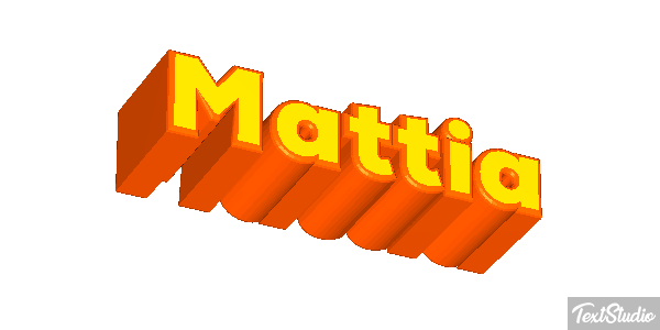 Mattia Effetto testo