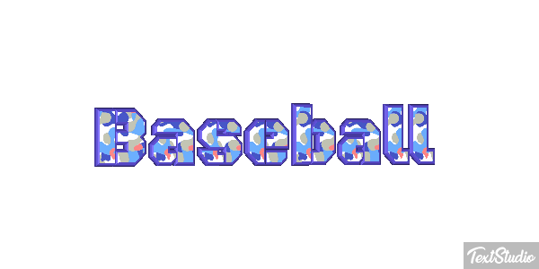 Baseball Effet de texte