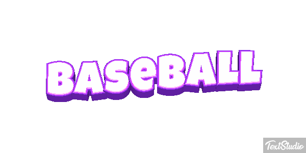 Baseball Effet de texte